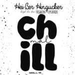 Bügelbild "CHILL mal" Dark