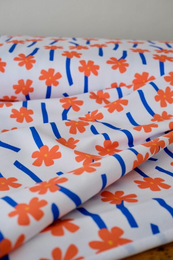 Bio French Terry Flowerpower – Bild 3