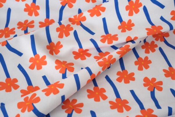 Bio French Terry Flowerpower – Bild 2