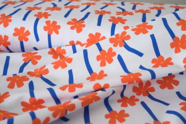 Bio French Terry Flowerpower – Bild 4