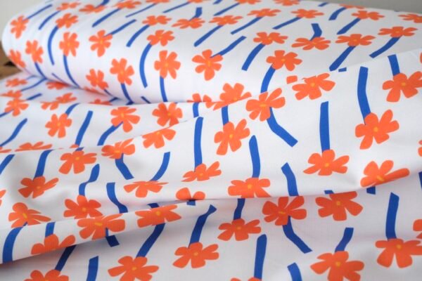 Bio French Terry Flowerpower – Bild 5