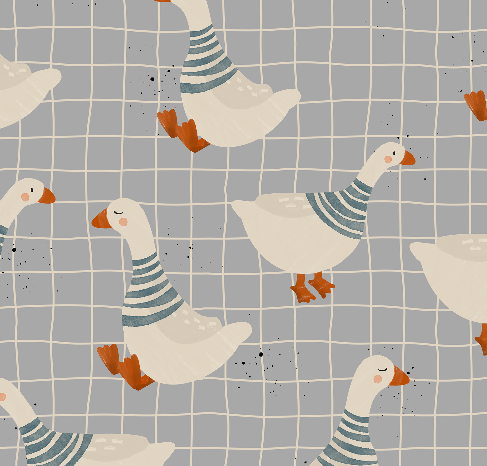 KG_Gans und Gabriel_NEU_2_20x20 Bio French Terry GANS SCHÖN COOL – Bild 1