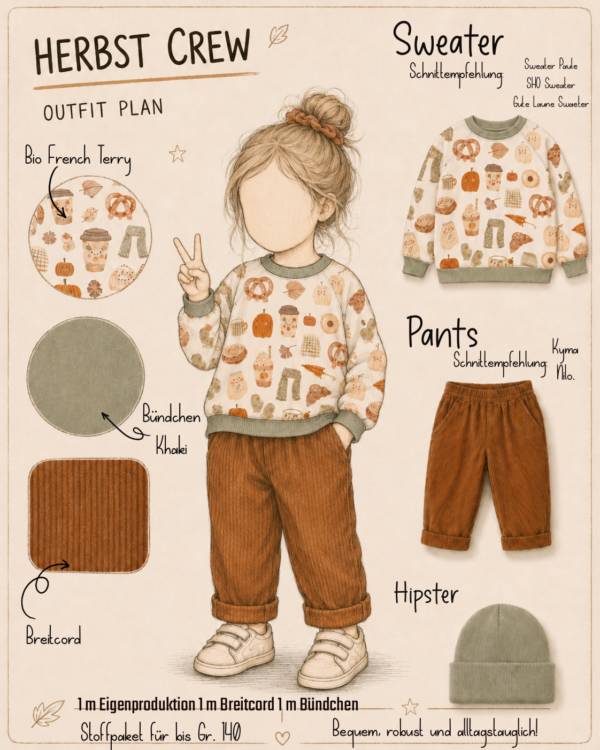 Stoffpaket 1 Herbstliebe – Bild 2